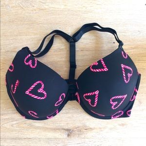 VS Push up bra candy cane heart size 34DD